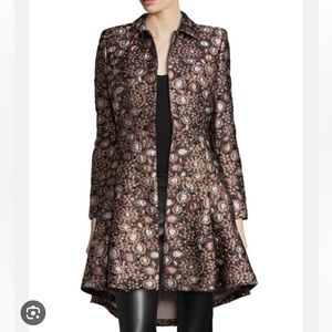 Alice + Olivia Veronika Brocade Coat